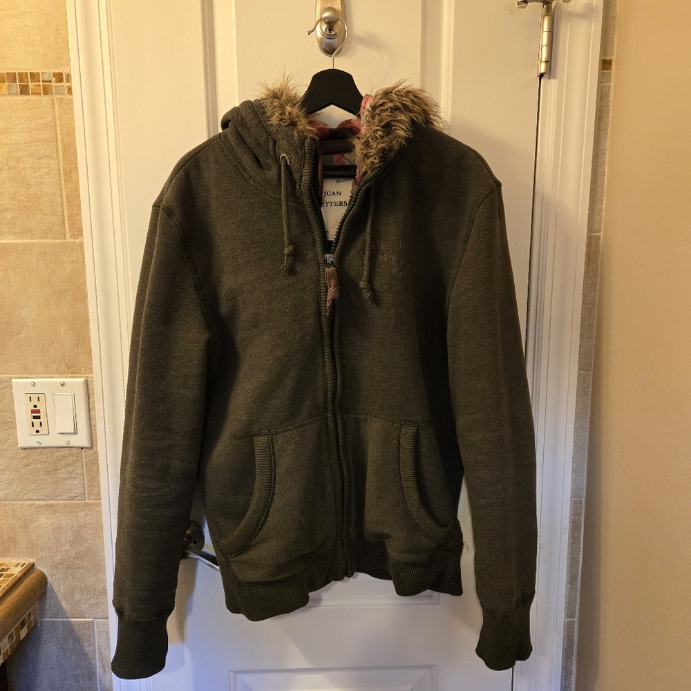 American Eagle Jacket, Medium, Dark Green